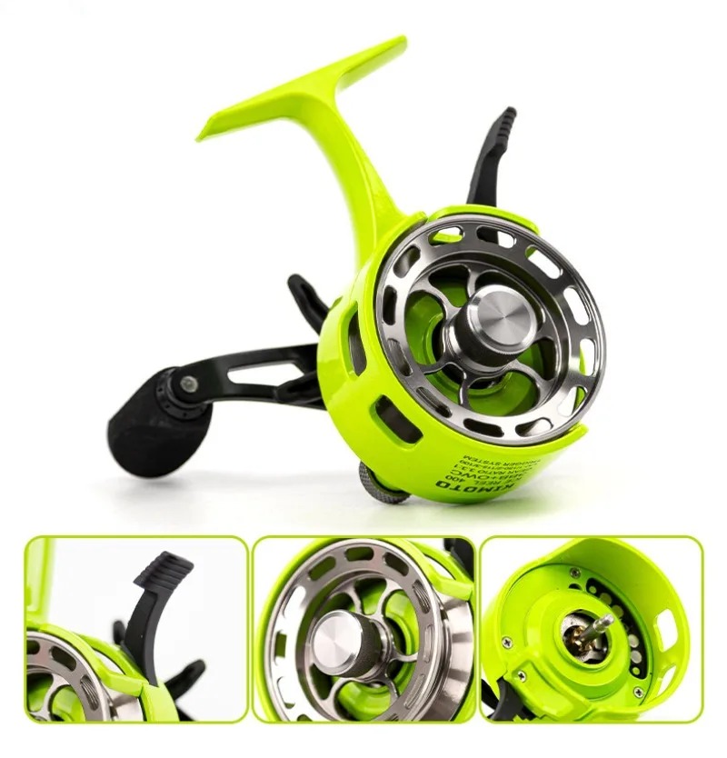 새로운 기어비 3.2:1 얼음낚시릴 대구경 스풀 내장형 - Ice Fishing Reel 리뷰 및 가격