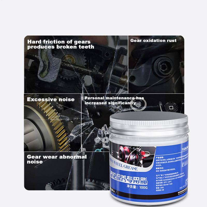 100g 낚시 릴 그리스 눈물 휠 드럼 낚시 릴 그리스 - Reel Lubricant 리뷰 및 가격