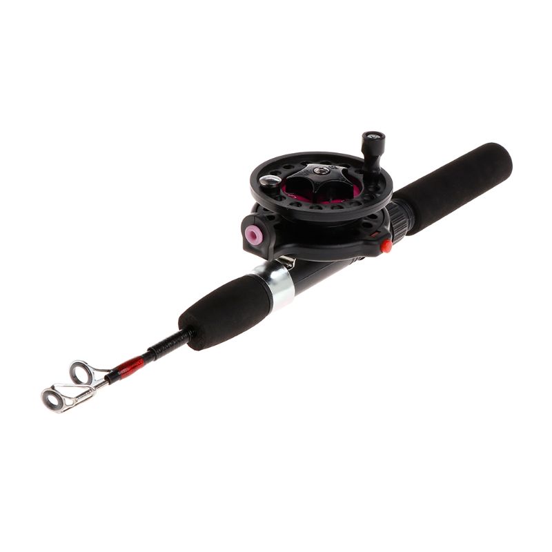 YD61 낚시 릴이 있는 1 세트 낚싯대 매우 짧은 휴 - Ice Fishing Reel 리뷰 및 가격